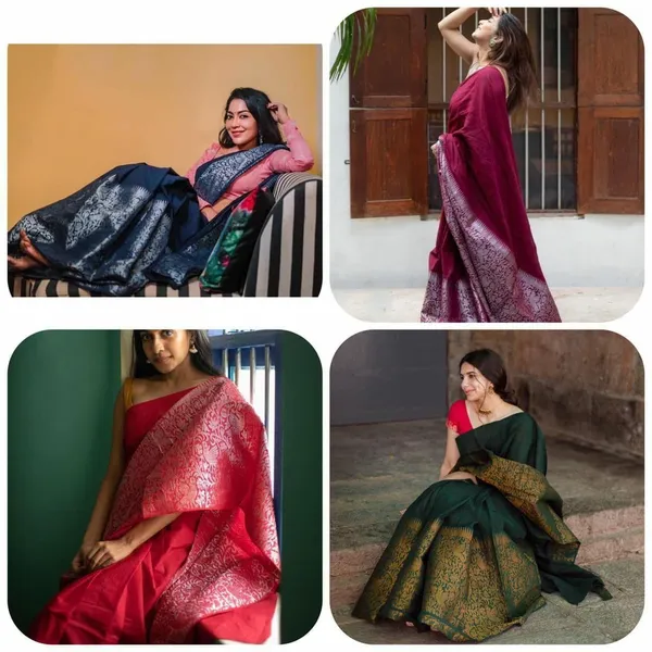 Blue_Embellished_Banarasi_Jacquard_Saree_(Blue)